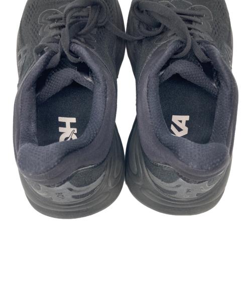 HOKA（ホカ）HOKA (ホカ) Bondi 9 Wide ブラック サイズ:25㎝の古着・服飾アイテム