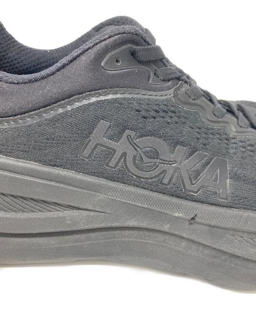 HOKA（ホカ）HOKA (ホカ) Bondi 9 Wide ブラック サイズ:25㎝の古着・服飾アイテム