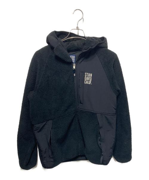 STANDARD CALIFORNIA（スタンダードカリフォルニア）STANDARD CALIFORNIA (スタンダードカリフォルニア) SD Polartec Fleece Jacket ブラック サイズ:Lの古着・服飾アイテム