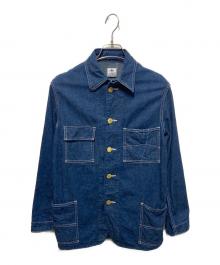 FULLCOUNT×POST O'ALLS（フルカウント×ポストオーバーオールズ）の古着「デニムカバーオール」｜インディゴ