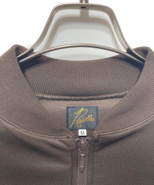 Needles（ニードルズ）Needles (ニードルズ) Track Jacket - Poly Smooth - Brown ブラウン サイズ:XLの古着・服飾アイテム