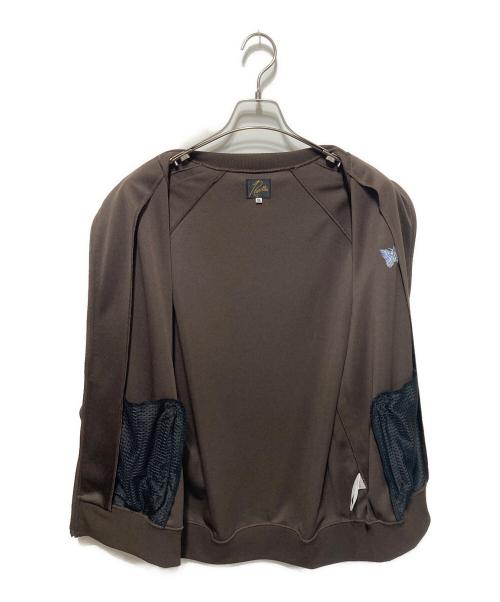 Needles（ニードルズ）Needles (ニードルズ) Track Jacket - Poly Smooth - Brown ブラウン サイズ:XLの古着・服飾アイテム