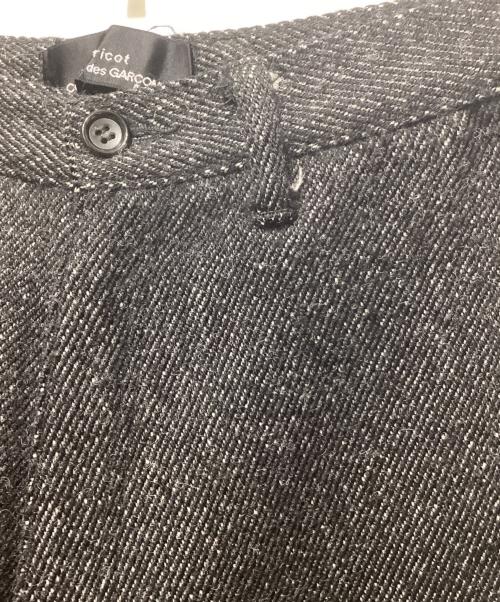 tricot COMME des GARCONS（トリココムデギャルソン）tricot COMME des GARCONS (トリココムデギャルソン) ウールワイドパンツ グレー サイズ:Sの古着・服飾アイテム