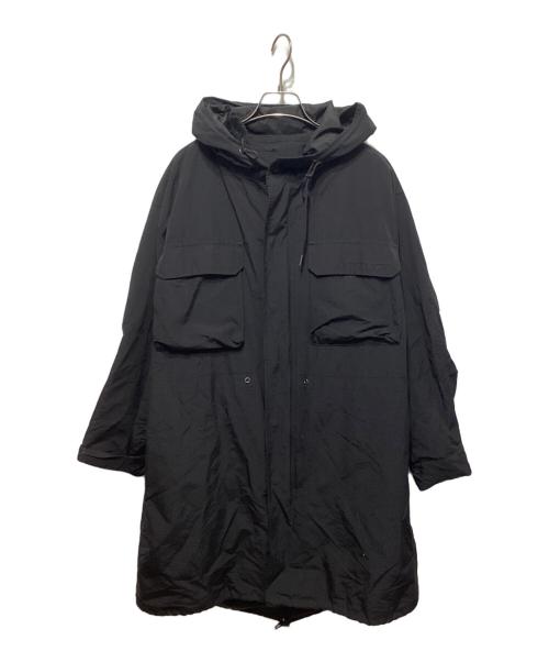 SIERRA DESIGNS（シエラデザインズ）SIERRA DESIGNS (シエラデザインズ) 別注 ファーベスト付きモッズコート ブラック サイズ:FREEの古着・服飾アイテム
