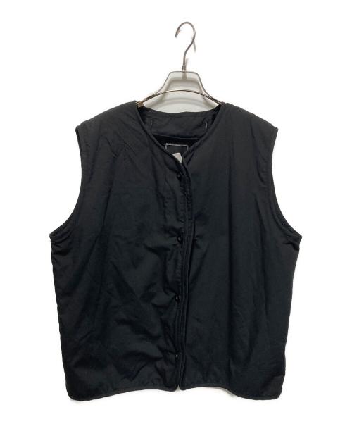 SIERRA DESIGNS（シエラデザインズ）SIERRA DESIGNS (シエラデザインズ) 別注 ファーベスト付きモッズコート ブラック サイズ:FREEの古着・服飾アイテム