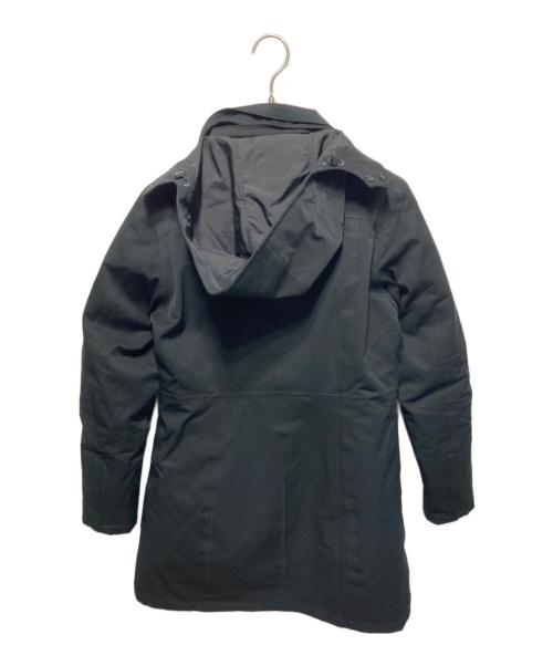 Patagonia（パタゴニア）Patagonia (パタゴニア) ドレープダウンコート ブラック サイズ:Sの古着・服飾アイテム
