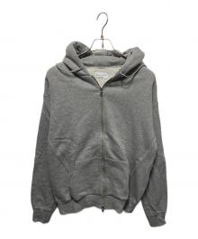 Manual Alphabet（マニュアル アルファベット）の古着「BRUSHED SWEAT FULLZIP」｜グレー