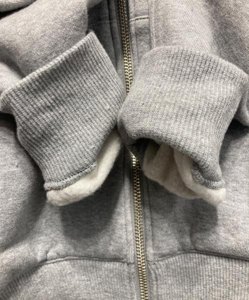 Manual Alphabet（マニュアル アルファベット）MANUAL ALPHABET (マニュアル アルファベット) BRUSHED SWEAT FULLZIP グレー サイズ:2の古着・服飾アイテム