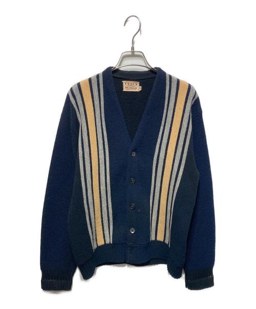 Richman BROTHERS（リッチマンブラザーズ）RICHMAN BROTHERS (リッチマンブラザーズ) ヴィンテージカーディガン ネイビー サイズ:Mの古着・服飾アイテム