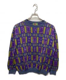 KENZO（ケンゾー）の古着「クルーネックニット」｜マルチカラー