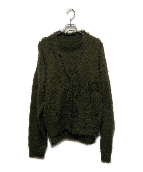CITYSHOP（シティショップ）CITYSHOP (シティショップ) BRUSHING KNIT PULLOVER グリーン サイズ:FREEの古着・服飾アイテム