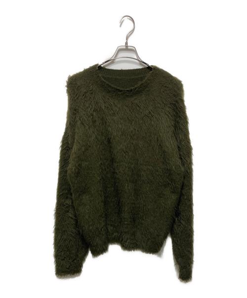 CITYSHOP（シティショップ）CITYSHOP (シティショップ) BRUSHING KNIT PULLOVER グリーン サイズ:FREEの古着・服飾アイテム