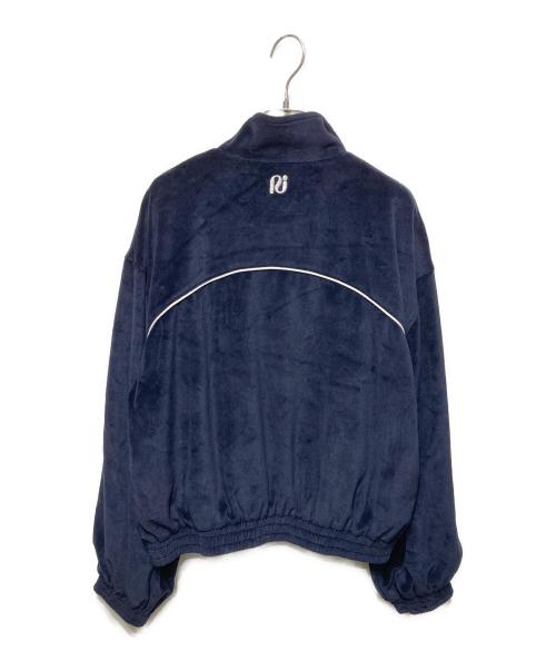 null.（ヌル）null. (ヌル) ベロアジッププルオーバー ネイビー サイズ:FREEの古着・服飾アイテム
