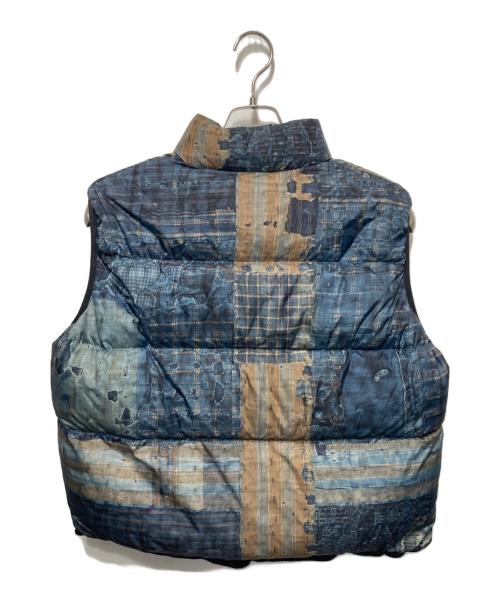TTT MSW（ティー）TTT MSW (ティー) Down Vest マルチカラー サイズ:Mの古着・服飾アイテム