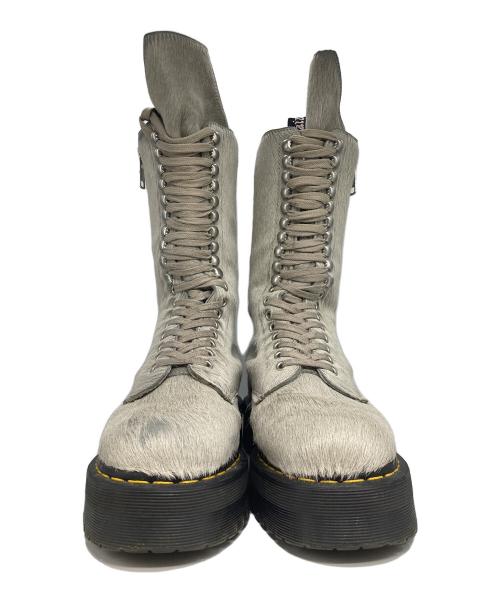 Dr.Martens（ドクターマーチン）Dr.Martens (ドクターマーチン) RICK OWENS (リックオウエンス) 1918 RO 18ホーツブーツ グレー サイズ:US　9の古着・服飾アイテム