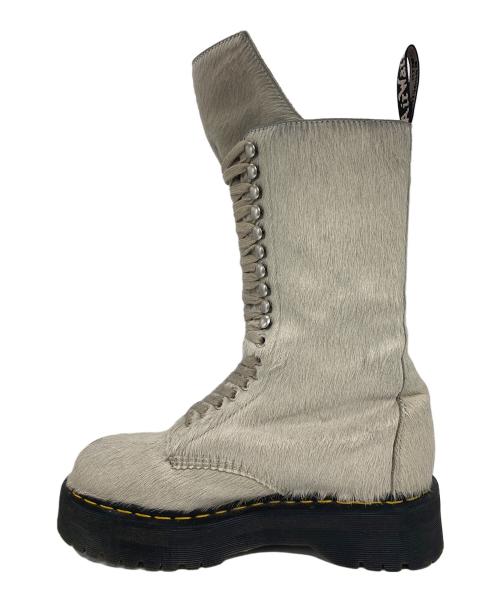 Dr.Martens（ドクターマーチン）Dr.Martens (ドクターマーチン) RICK OWENS (リックオウエンス) 1918 RO 18ホーツブーツ グレー サイズ:US　9の古着・服飾アイテム