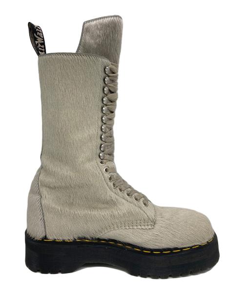 Dr.Martens（ドクターマーチン）Dr.Martens (ドクターマーチン) RICK OWENS (リックオウエンス) 1918 RO 18ホーツブーツ グレー サイズ:US　9の古着・服飾アイテム