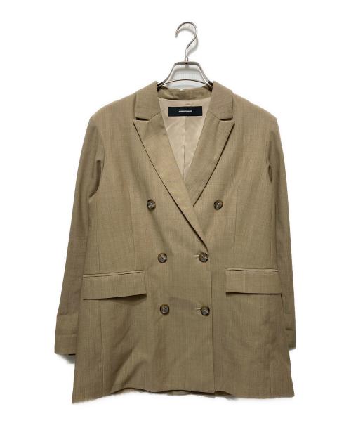JOURNAL STANDARD（ジャーナルスタンダード）JOURNAL STANDARD (ジャーナルスタンダード) ダブルジャケット ベージュ サイズ:freeの古着・服飾アイテム