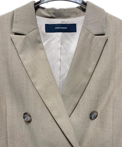 JOURNAL STANDARD（ジャーナルスタンダード）JOURNAL STANDARD (ジャーナルスタンダード) ダブルジャケット ベージュ サイズ:freeの古着・服飾アイテム