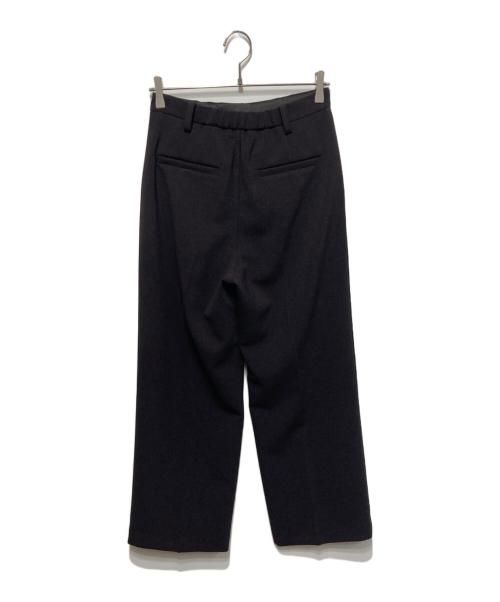 Spick and Span（スピック＆スパン）Spick and Span (スピック＆スパン) ダブルクロスツータックパンツ ブラウン サイズ:38の古着・服飾アイテム
