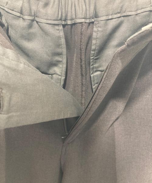 Spick and Span（スピック＆スパン）Spick and Span (スピック＆スパン) ダブルクロスツータックパンツ ブラウン サイズ:38の古着・服飾アイテム