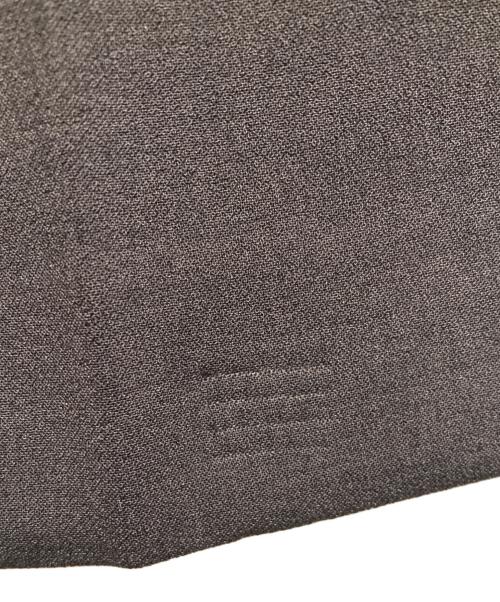 Spick and Span（スピック＆スパン）Spick and Span (スピック＆スパン) ダブルクロスツータックパンツ ブラウン サイズ:38の古着・服飾アイテム