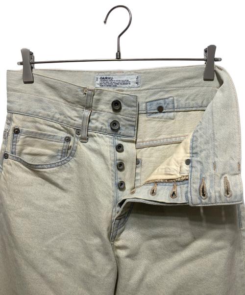 DAIRIKU（ダイリク）DAIRIKU (ダイリク) Wide Vintage Denim Pants インディゴ サイズ:Ｍの古着・服飾アイテム