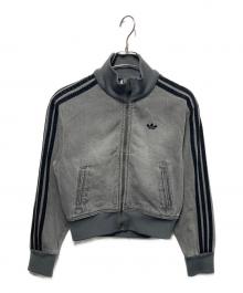adidas（アディダス）の古着「アディカラー デニム トラックトップ」｜グレー