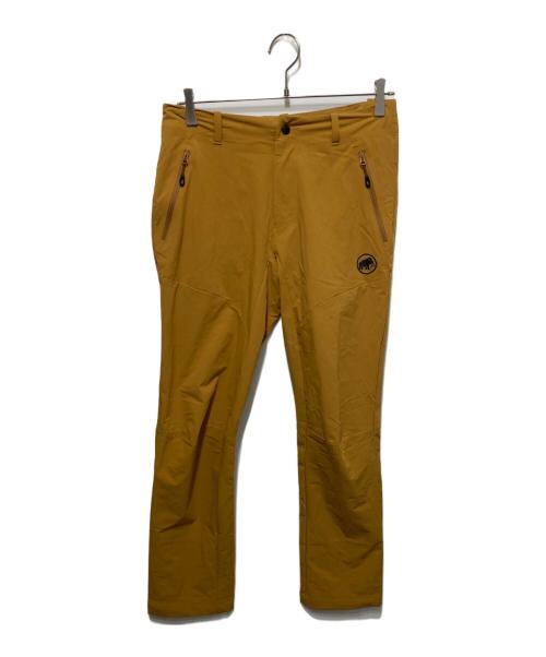 MAMMUT（マムート）MAMMUT (マムート) ソフトシェルパンツ イエロー サイズ:Sの古着・服飾アイテム