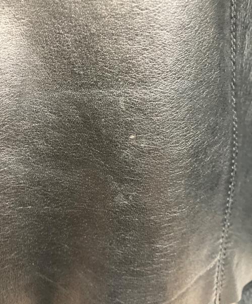 JUNYA WATANABE COMME des GARCONS（(ジュンヤワタナベ コムデギャルソン）JUNYA WATANABE COMME des GARCONS ((ジュンヤワタナベ コムデギャルソン) レザーノースリーブワンピース ブラック サイズ:Sの古着・服飾アイテム
