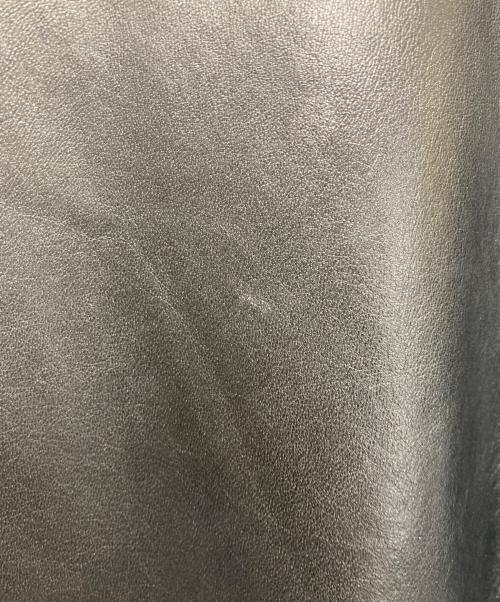 JUNYA WATANABE COMME des GARCONS（(ジュンヤワタナベ コムデギャルソン）JUNYA WATANABE COMME des GARCONS ((ジュンヤワタナベ コムデギャルソン) レザーノースリーブワンピース ブラック サイズ:Sの古着・服飾アイテム