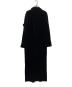 yae (ヤエ) Fastener slit velours jumpsuit ブラック サイズ:38：5000円