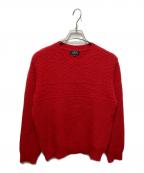 A.P.C.アーペーセー）の古着「クルーネックニット」｜レッド