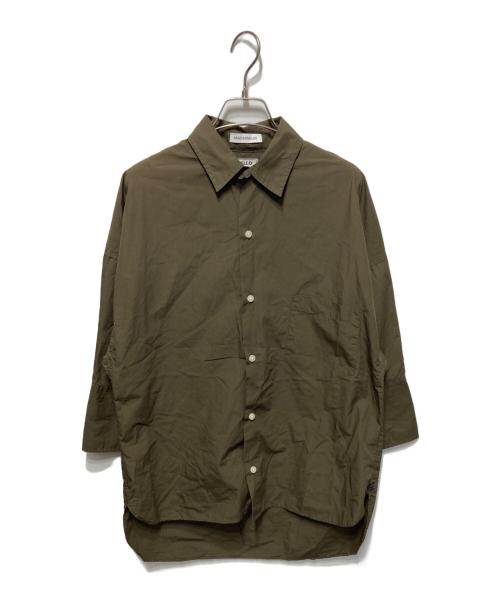 MADISON BLUE（マディソンブルー）MADISON BLUE (マディソンブルー) J.BRADLEY CUFF SHIRT カーキ サイズ:1の古着・服飾アイテム