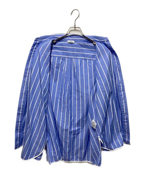 ticca（ティッカ）TICCA (ティッカ) スクエアビッグシャツ ブルー サイズ:freeの古着・服飾アイテム