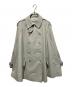 STELLA McCARTNEY（ステラマッカートニー）の古着「ポンチョトレンチコート」｜グレージュ