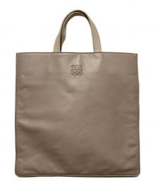 LOEWE（ロエベ）の古着「アナグラムトートバッグ」｜ベージュ