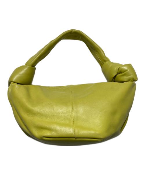 BOTTEGA VENETA（ボッテガベネタ）BOTTEGA VENETA (ボッテガベネタ) ダブルノットハンドバッグ イエローの古着・服飾アイテム
