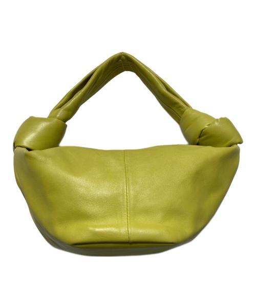 BOTTEGA VENETA（ボッテガベネタ）BOTTEGA VENETA (ボッテガベネタ) ダブルノットハンドバッグ イエローの古着・服飾アイテム
