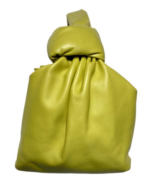 BOTTEGA VENETA（ボッテガベネタ）BOTTEGA VENETA (ボッテガベネタ) ダブルノットハンドバッグ イエローの古着・服飾アイテム