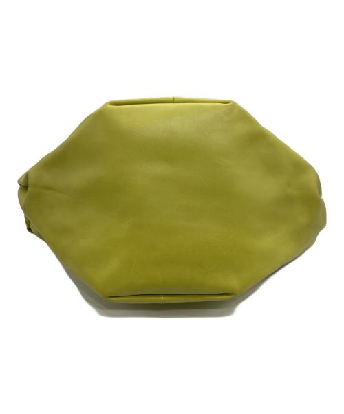 BOTTEGA VENETA（ボッテガベネタ）BOTTEGA VENETA (ボッテガベネタ) ダブルノットハンドバッグ イエローの古着・服飾アイテム
