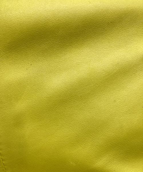 BOTTEGA VENETA（ボッテガベネタ）BOTTEGA VENETA (ボッテガベネタ) ダブルノットハンドバッグ イエローの古着・服飾アイテム