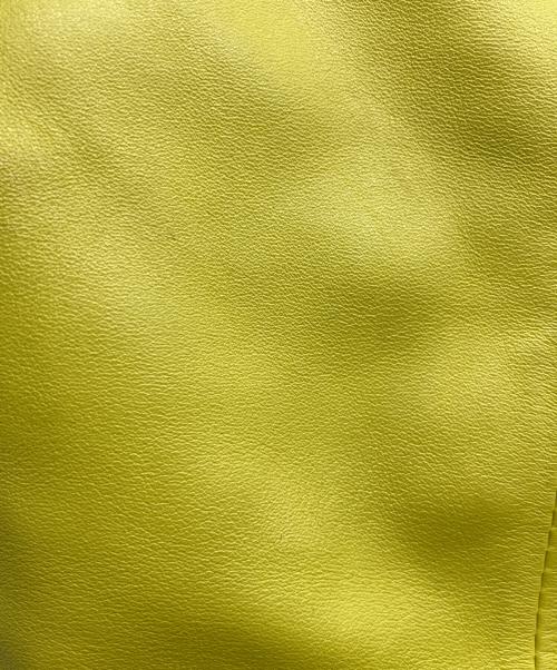 BOTTEGA VENETA（ボッテガベネタ）BOTTEGA VENETA (ボッテガベネタ) ダブルノットハンドバッグ イエローの古着・服飾アイテム
