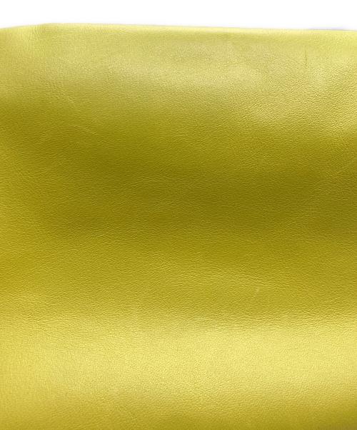 BOTTEGA VENETA（ボッテガベネタ）BOTTEGA VENETA (ボッテガベネタ) ダブルノットハンドバッグ イエローの古着・服飾アイテム