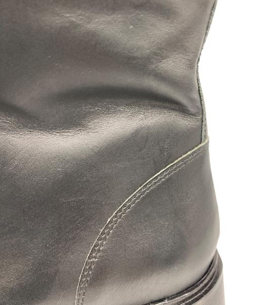 Kurt Geiger（カートジェイガー）Kurt Geiger (カートジェイガー) レザープラットフォームブーツ ブラック サイズ:40の古着・服飾アイテム