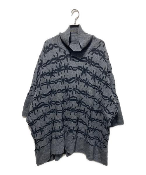 Vivienne Westwood ANGLOMANIA（ヴィヴィアンウエストウッドアングロマニア）Vivienne Westwood ANGLOMANIA (ヴィヴィアンウエストウッドアングロマニア) ニット グレー サイズ:38の古着・服飾アイテム