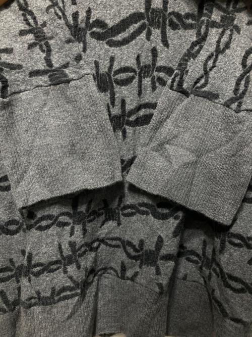 Vivienne Westwood ANGLOMANIA（ヴィヴィアンウエストウッドアングロマニア）Vivienne Westwood ANGLOMANIA (ヴィヴィアンウエストウッドアングロマニア) ニット グレー サイズ:38の古着・服飾アイテム