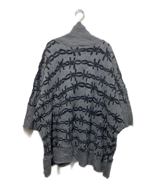 Vivienne Westwood ANGLOMANIA（ヴィヴィアンウエストウッドアングロマニア）Vivienne Westwood ANGLOMANIA (ヴィヴィアンウエストウッドアングロマニア) ニット グレー サイズ:38の古着・服飾アイテム