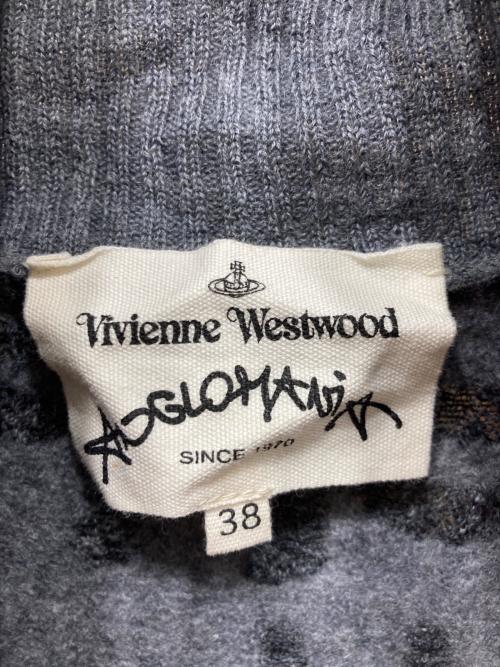 Vivienne Westwood ANGLOMANIA（ヴィヴィアンウエストウッドアングロマニア）Vivienne Westwood ANGLOMANIA (ヴィヴィアンウエストウッドアングロマニア) ニット グレー サイズ:38の古着・服飾アイテム