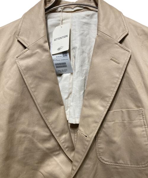 BEAMS PLUS（ビームスプラス）BEAMS PLUS (ビームスプラス) コットンツイル 3ボタン ジャケット ベージュ サイズ:Lの古着・服飾アイテム